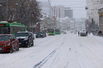 В ГАИ призвали водителей к осторожности из-за метелей в Татарстане