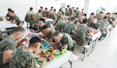 Питание на страже здоровья гвардейцев