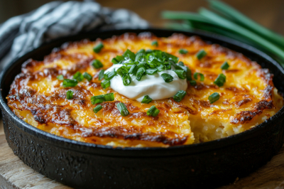 Картофельный кугель: вкуснющий запеченный гарнир для мяса, курицы или рыбы