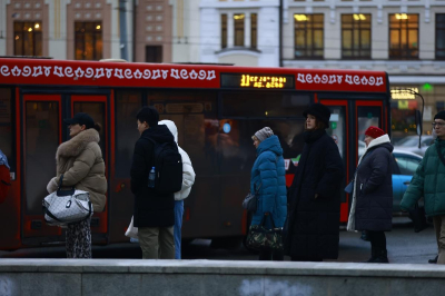 Автобус №22 в Казани не доезжает до остановки &laquo;Травмпункт&raquo; из-за снега