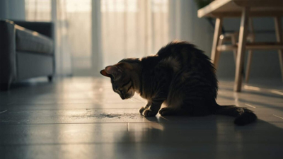 В Экибастузе дети скинули кошку с 10 этажа