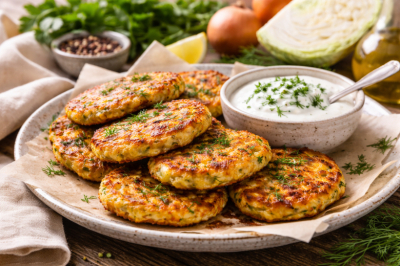 Лью стакан кефира в капусту: жарю капустные оладьи &mdash; удивят даже опытных хозяек