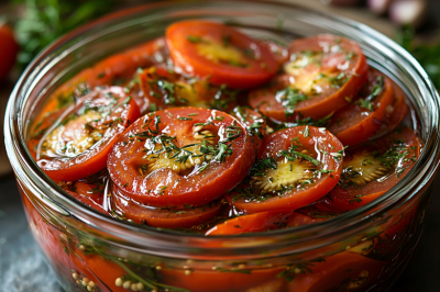 Помидоры по-корейски &laquo;Минутка&raquo;: быстрая закуска &mdash; вкусно даже из зимних томатов