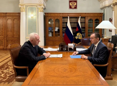 Глава Кубани Кондратьев побывал на приеме у генпрокурора Гуцана